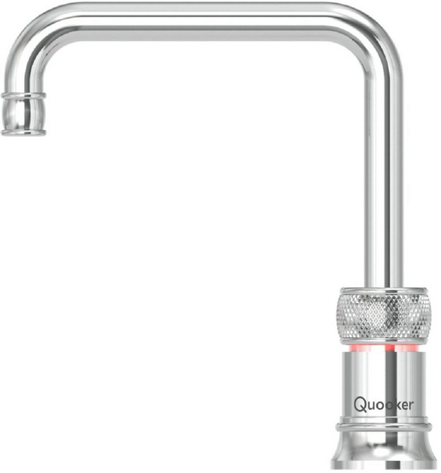 QUOOKER Küchenarmatur Classic Nordic Square single tap mit COMBI Reservoir *inkl. 7 JAHRE GARANTIE* von QUOOKER