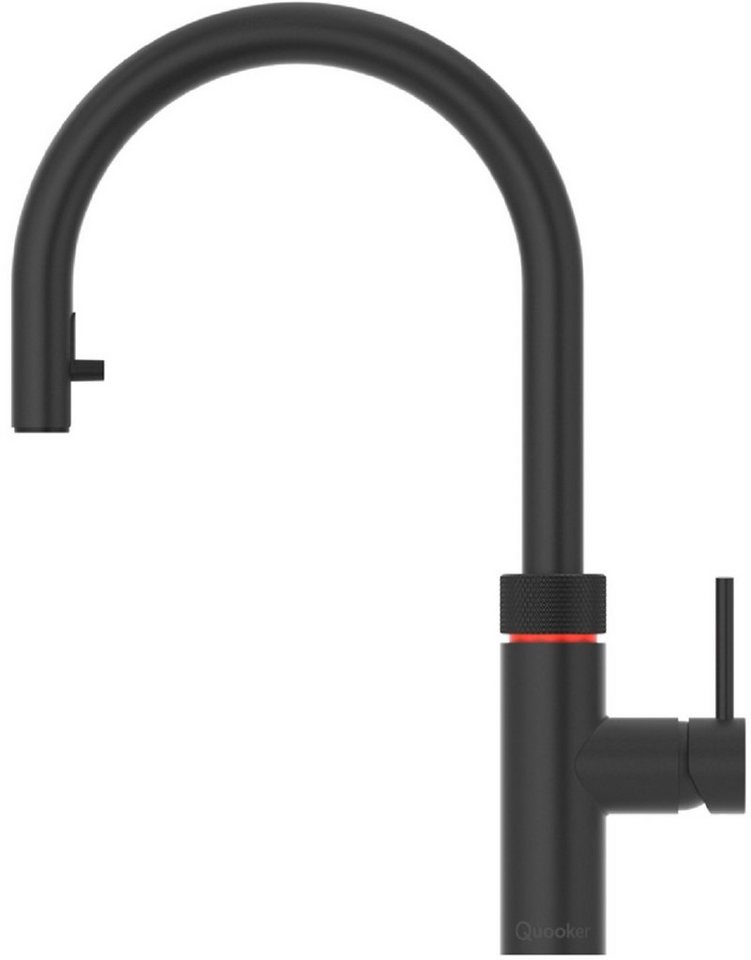 QUOOKER Küchenarmatur Flex mit COMBI+ Reservoir - schwarz 22+XBLK *inkl. 7 JAHRE GARANTIE* von QUOOKER