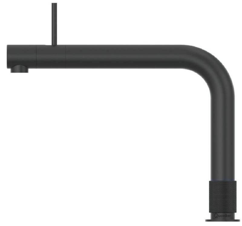 QUOOKER Küchenarmatur Front mit PRO3 Reservoir & CUBE schwarz FTBLK PRO3 CUBE *inkl. 7 JAHRE GARANTIE* von QUOOKER