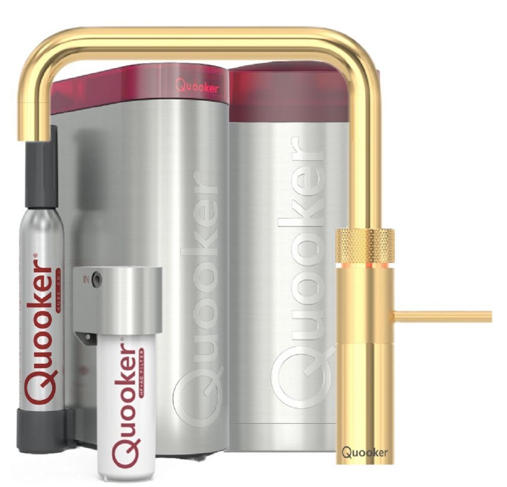 QUOOKER Küchenarmatur Fusion Square mit COMBI+ CUBE Gold FNSGLD COMBI+ CUBE2 *inkl. 7 JAHRE GARANTIE* QUOOKER Küchenarmatur Fusion Square mit COMBI+ CUBE Gold FNSGLD COMBI+ CUBE2 *inkl. 7 JAHRE GARANTIE* von QUOOKER