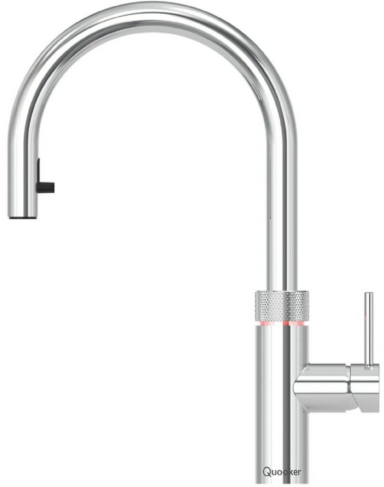 QUOOKER Küchenarmatur Flex mit COMBI+ Reservoir - verchromt glänzend 22+XCHR *inkl. 7 JAHRE GARANTIE* von QUOOKER