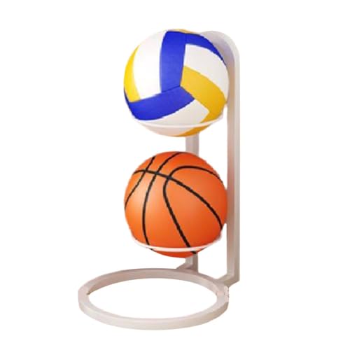 QUR Basketball-Aufbewahrungskorb für Kinder, für den Innenbereich, für Bälle, Fußball, platziertes Regal, Kindergarten Volleyball-Ständer, Halterung A von QUR