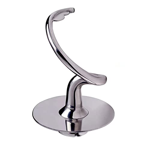 Knethaken Edelstahl Aufsatz Ständer Mixer Rührkopf Zubehör Teigmixer Ersatz für K45SS KSM75 Edelstahl Knethaken Ksm150p von QUSIBA