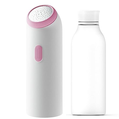 QUTBAG Tragbares Bidet, wiederaufladbares USB-Reise-Bidet-Sprühgerät mit 4 Modi, elektrisches Mini-Hand-Bidet für die hygienische Reinigung von Frauen und Männern, mit 400 ml großer Flasche B pink von QUTBAG