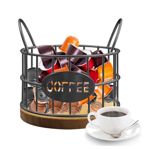 QUTHZZHY Körbe für Kaffeekapseln Kapselhalter Kaffee-Aufbewahrungskorb Kaffee-Aufbewahrungskorb Halter für Kaffeekapseln Zur Aufbewahrung Von Kaffeekapseln / Früchten /Snacks/Marmelade QUTHZZHY Körbe für Kaffeekapseln Kapselhalter Kaffee-Aufbewahrungskorb Kaffee-Aufbewahrungskorb Halter für Kaffeekapseln Zur Aufbewahrung Von Kaffeekapseln / Früchten /Snacks/Marmelade von QUTHZZHY