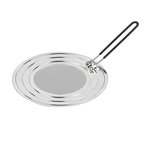 QUTHZZHY Spritzschutz Pfannen Fettspritzschutz für Pfanne mit Ø 20, 24 und 28 cm Universelle Spritzschutzvorrichtung zur Verhinderung von Fett- und Wasserspritzern mit Klappbarem Griff QUTHZZHY Spritzschutz Pfannen Fettspritzschutz für Pfanne mit Ø 20, 24 und 28 cm Universelle Spritzschutzvorrichtung zur Verhinderung von Fett- und Wasserspritzern mit Klappbarem Griff von QUTHZZHY