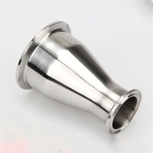 304 Stainless Steel Pipe Reducer Tri Clamp Ferrule Adapter - 1.5" to 4" OD, Concentric Reducer Fitting for Various Applications(57mm to 45mm) von QUVUOAIHK