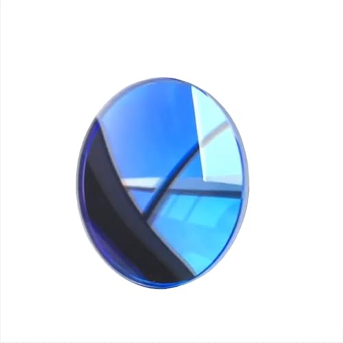Blaues, doppelt gewölbtes Uhrenglas – 1,5 mm dick, entspiegelt, 28–39 mm Durchmesser, hochwertiges Uhrenzubehör(29mm) von QUVUOAIHK