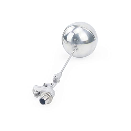 Einstellbares Schwimmerventil aus Edelstahl 304 for Wassertank – Hohe Druck- und Temperaturbeständigkeit, Anschlussgrößen 1/2", 3/4", 1"(0.75 Inch) von QUVUOAIHK