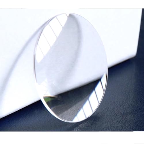 Ersatz-Uhrenglas aus Saphirglas mit einfacher Kuppel – 30 mm bis 40,5 mm, 1,2 mm dick, hochpräzise runde Linse(36.5mm) von QUVUOAIHK