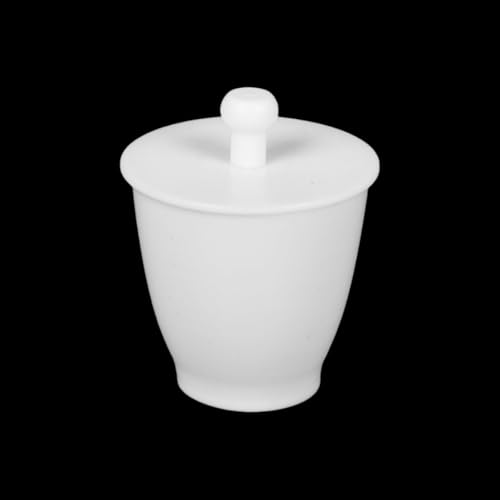 Hochleistungs-PTFE-Tiegel – Säure- und laugenbeständiger Kunststofftiegel for den Einsatz im Labor und in der Industrie(30ml) von QUVUOAIHK