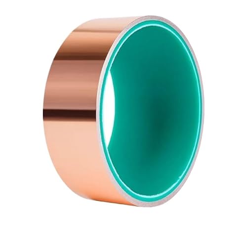 Hochwertiges Kupferfolienband – 0,1 mm dick, 20–30 mm breit, 20 Meter – leitfähiger Klebstoff(25mm) von QUVUOAIHK