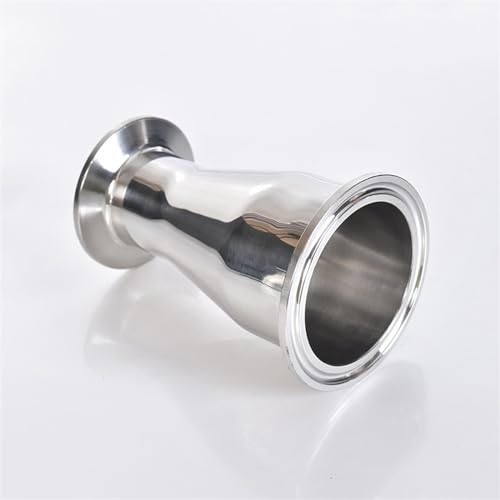OD 45-102 SS304 Stainless Steel Tri Clamp Ferrule Reducer Pipe Connector - Durable and Versatile Weld Reducer Fitting(57mm x 102mm) von QUVUOAIHK