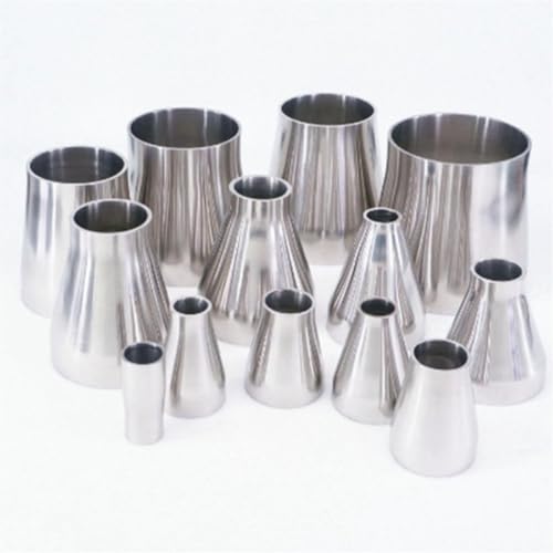 Schweißreduzierstück mit Außendurchmesser 19 mm bis 102 mm – Sanitärrohrverschraubung aus Edelstahl SS 304 for die Lebensmittel- und Pharmaindustrie(63mm-57mm) von QUVUOAIHK