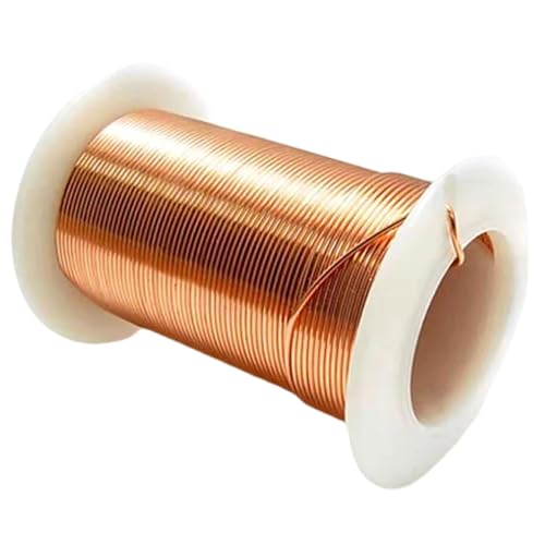 Weicher Kupferdraht – 0,8–1,5 mm Durchmesser, 1 kg blanker massiver Kupferdraht for Handwerk, Schmuck, Elektrik und industrielle Verwendung(1mmx1000g) von QUVUOAIHK