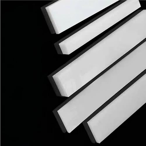Weißes Nylonblatt – 1 Meter lang, 120 mm breit, 2–10 mm dick – vielseitiges Kunststoffblatt for Bearbeiten, Heimwerken(3mm) von QUVUOAIHK