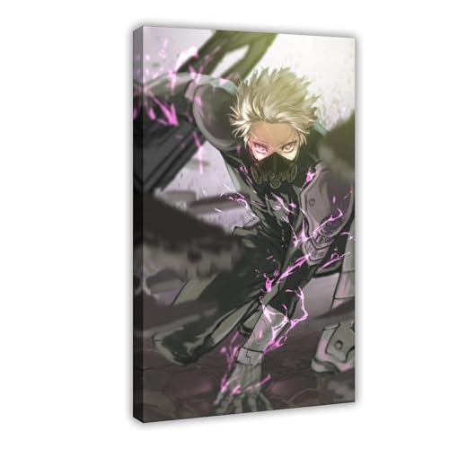 QUXDJZ Soshiro Hoshina Anime Kaiju Nr. 8 Poster (2) Leinwandposter Schlafzimmer Dekor Landschaft Büro Zimmer Dekor Geschenk 30 x 45 cm von QUXDJZ