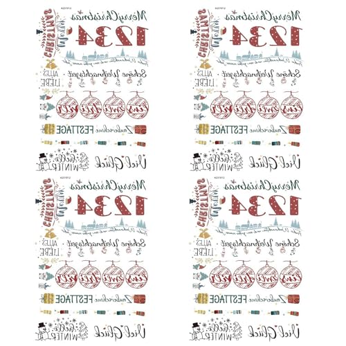 QUXVUIS 4 Stück, Kerzen Aufkleber, Kerzenförmiges, Super Starker Klebstoff, Langlebig, Passende Tassen, Und Aufkleber, zwölf QUXVUIS 4 Stück, Kerzen Aufkleber, Kerzenförmiges, Super Starker Klebstoff, Langlebig, Passende Tassen, Und Aufkleber, zwölf von QUXVUIS