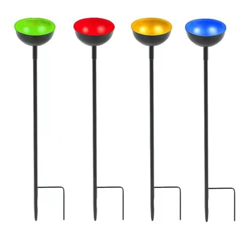 QUXVUIS 4X Vogel Feeder Mit Abnehmbaren Stakes Garten Vogel Und Schmetterling Haven Eisen Minimalistischen Outdoor Feeder Wasser Tasse QUXVUIS 4X Vogel Feeder Mit Abnehmbaren Stakes Garten Vogel Und Schmetterling Haven Eisen Minimalistischen Outdoor Feeder Wasser Tasse von QUXVUIS