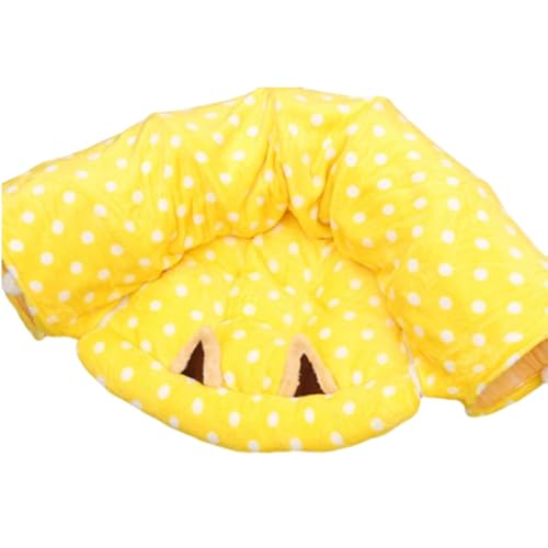 QUXVUIS Katzentunnel, Faltbare Röhre, Spielzeug, abnehmbare Unterlage, Meerschweinchenhaus und Versteck, geeignet für Kätzchen, Kaninchen, Schweine, Katzen QUXVUIS Katzentunnel, Faltbare Röhre, Spielzeug, abnehmbare Unterlage, Meerschweinchenhaus und Versteck, geeignet für Kätzchen, Kaninchen, Schweine, Katzen von QUXVUIS