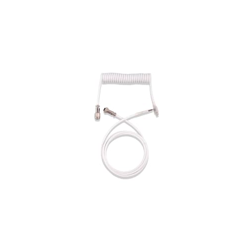 QUXVUIS Mechanisches Tastaturkabel Universal Gaming PC Spring Aviation Cables Connector Wire Computer Fitting Replacement, Weiß QUXVUIS Mechanisches Tastaturkabel Universal Gaming PC Spring Aviation Cables Connector Wire Computer Fitting Replacement, Weiß von QUXVUIS