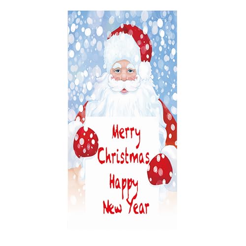 QUXVUIS Weihnachten Haustür Dekoration Tür hängen Tuch für Weihnachten Rentier elastische Tür Urlaub Party Festival, SDMT176, 200 * 90cm QUXVUIS Weihnachten Haustür Dekoration Tür hängen Tuch für Weihnachten Rentier elastische Tür Urlaub Party Festival, SDMT176, 200 * 90cm von QUXVUIS