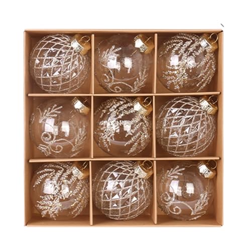 QUXVUIS Weihnachtskugeln, große, bruchsichere Kunststoffkugel im Bohemian Stil, einfach zu installieren und passende Bäume, Hochzeitsbedarf, Champagnerfarbe, 24.5 * 24.5 * 8cm QUXVUIS Weihnachtskugeln, große, bruchsichere Kunststoffkugel im Bohemian Stil, einfach zu installieren und passende Bäume, Hochzeitsbedarf, Champagnerfarbe, 24.5 * 24.5 * 8cm von QUXVUIS