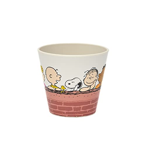 Quy cup Espresso – 100 % italienisches Design, hergestellt aus R-pet (Recycled Pet) in Lebensmittelqualität, Tasse 90 ml (Deckel nicht im Lieferumfang enthalten) / 0% Bisphenol-A und Melamin (SNOOPY von QUY CUP
