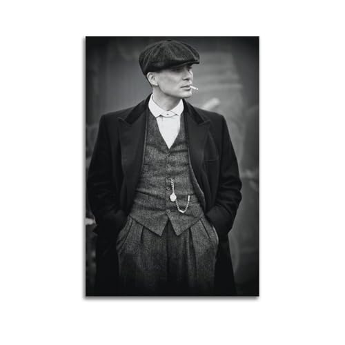 QUYEBRHFY Poster "Peaky Blinders" Thomas, Wanddekoration, Vintage-Kunstposter, Filmdekoration, Druckposter, Zimmer, coole Dekoration, 20 x 30 cm, ungerahmter Stil QUYEBRHFY Poster "Peaky Blinders" Thomas, Wanddekoration, Vintage-Kunstposter, Filmdekoration, Druckposter, Zimmer, coole Dekoration, 20 x 30 cm, ungerahmter Stil von QUYEBRHFY