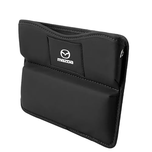 QVBGFF 2 Stück Autositz Gap Organizer,für Mazda 2 3 5 6 CX-3 CX-30 CX-5 CX-50 CX-60 CX-7 CX-8 CX-9 Autositztasche Autositz Side Gap Filler,Aufbewahrung von Gegenständen im Auto,B QVBGFF 2 Stück Autositz Gap Organizer,für Mazda 2 3 5 6 CX-3 CX-30 CX-5 CX-50 CX-60 CX-7 CX-8 CX-9 Autositztasche Autositz Side Gap Filler,Aufbewahrung von Gegenständen im Auto,B von QVBGFF