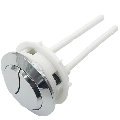1 x Doppelspülung WC-Tank, 38, 48, 58 mm, Druckknopf, Badezimmer-Hardware-Zubehör (58 mm) von QVCTADPC