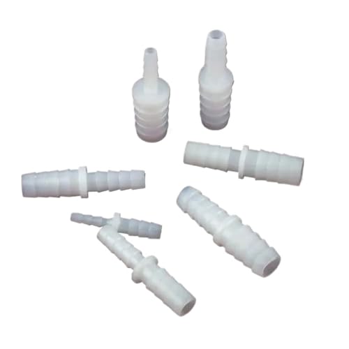 3~50 stücke 2,4~9mm Bis 4~12mm PE Kunststoff Pagode Direkt Anschlüsse Aquarium wasser Tank Luftpumpe Adapter Garten Bewässerung Schlauch Joint(9X6mm PE,3 pieces) von QVCTADPC