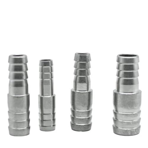 6 8 10-19 20-60 mm Schlauch Barbed Reduzierung Gerade Anschluss Rohr Fitting 304 Edelstahl Wasser luft(63mm-32mm) von QVCTADPC