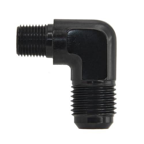 6AN 8AN 10AN Flare zu 1/4NPT AN6 AN8 AN10 Männlichen 90 Grad Fitting Adapter Stecker(AN6-1 8) von QVCTADPC