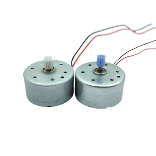 DC3V-12V 6V 9V 7000RPM Kleiner Stummschalt-Spindelmotor mit Metallbürste(Model B) von QVCTADPC