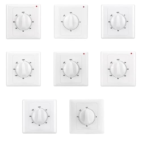 Digital Timer Control Schaltsteckdose Abdeckplatte Countdown-Timer Steckdose 1 STÜCKE(60min no light) von QVCTADPC