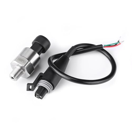 Druckwandler Sender Sensor Edelstahl 30PSI 150PSI 100PSI 200PSI 300PSI 500PSI(100PSI) von QVCTADPC