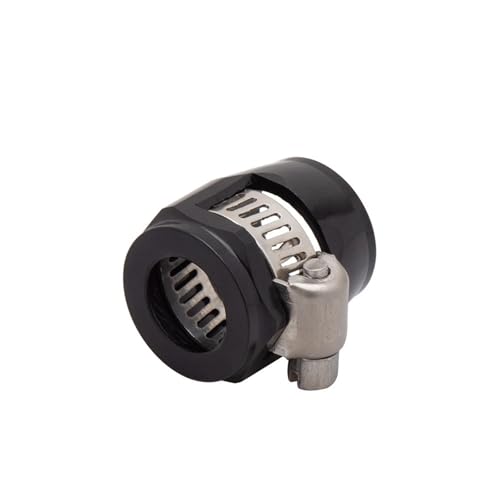 Energy AN4 AN6 AN8 AN10 AN12 AN14 AN16 AN18 37MM Schlauchschellen-Endstück Aluminium-Schlauchverbinder Schlauchschellen(AN4 BLACK) von QVCTADPC