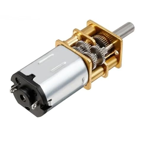 N20 Metallgetriebe-Getriebemotor DC3V 6V 12V 5rpm-1000rpm Langsamer Elektromotor mit hohem Drehmoment(50RPM_3V) von QVCTADPC