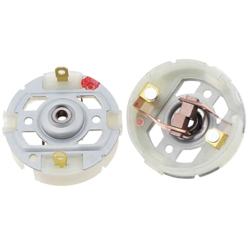 2 Stück RS550 Gleichstrommotor-Kohlebürstenhalter for elektrische Bohrmaschinen/elektrische Schraubendreher mit Kupferbürstenwerkzeugen von QVCTADPC