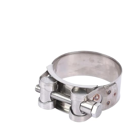 Schlauchschelle aus Edelstahl, for Abluft- und Wasserleitungen, langlebige Abdichtung, leistungsstarke Festigkeit, Reparatur- und Schweißwerkzeuge, 17–252 mm(23-25mm) von QVCTADPC
