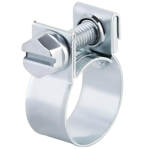 Schlauchschelle für Kraftstoffschlauch, 7–9 mm, 9–11 mm, Luft-/Gasrohr-Befestigung, Rohrschelle aus Metall (13–15 mm), 10 Stück von QVCTADPC