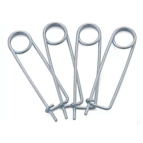 Verzinkter Sicherheitsstift mit Schnappfederöffnung M2M3M4M5M6M8(1pcs M8X280) von QVCTADPC