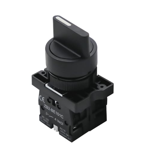 XB2-ED21 XB2-ED25 XB2-ED33 XB2-ED53 2 3 Position 1NO1NC 1NO 2NO Rast Self-Lock Momentary Selector Drehschalter 1PCS(XB2-ED21) von QVCTADPC