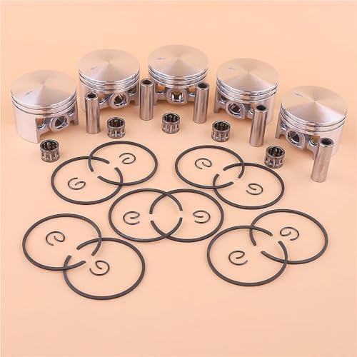 44,7 mm Kolbenringstift Sicherungsring Nadellagersatz passend for MS260 MS 260 Kettensägenmotor Ersatzteil 1121 030 2003 von QVFMAJJDA
