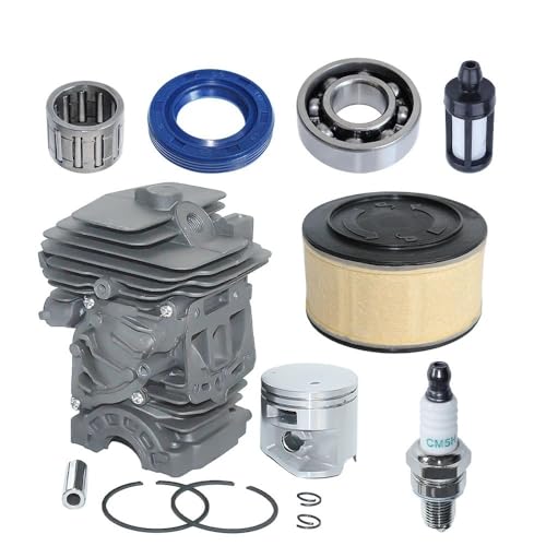 44mm Kettensäge Zylinder Fit for MS251 MS 251 Kolben F Birne Tune-Up Kit 1143 020 1207 von QVFMAJJDA