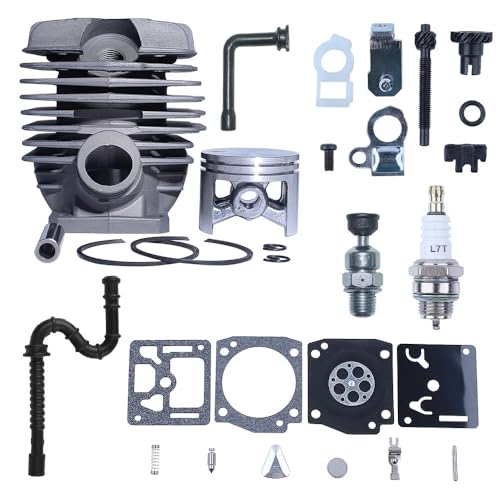 48mm Zylinderöl F-Linien-Kit Passend for 034 036 MS340 MS360 Kettensäge Ersatzteile Ersetzen 11250201215 von QVFMAJJDA