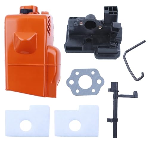 Top Motor Zylinder Abdeckung Vergaser Adapter F Kit Fit for MS180 MS170 MS 180 170 018 017 Gas Kettensäge Ersatzteile von QVFMAJJDA