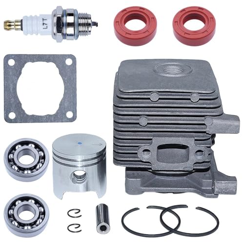 Zylinderkolbensatz 34 mm passend for Fs38 Fs45 Fs46 Fs55 Km55 Hl45 Fs45L Fs45C Fs46C Km55C Km55R Km55Rc 41400201202 von QVFMAJJDA
