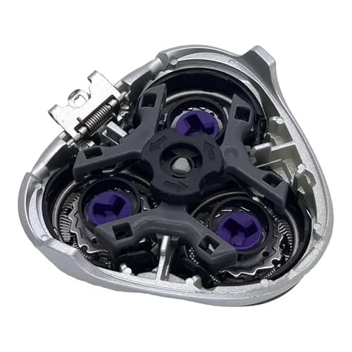 Ersatz-Rasierkopf for Rasierer, kompatibel mit Philips AT891/AT893/AT910/AT911/AT750/AT751/AT752/PT722/PT723/PT724/PT725/AT758/AT926, Rotationsklingen-Set for Elektrorasierer(1 Set) von QVIBRKQQZ